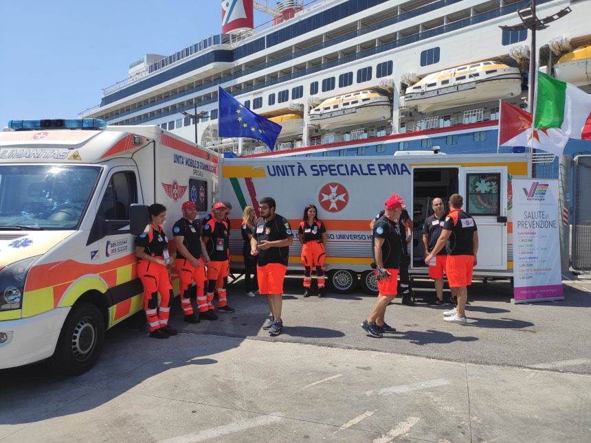 Inaugurata la postazione di primo soccorso Humanitas al Molo Manfredi
