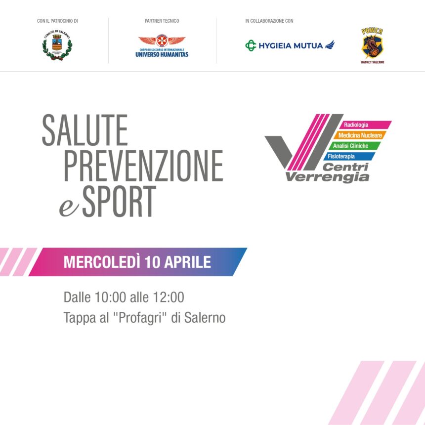 Salute, Prevenzione e Sport tappa al Profagri di Salerno