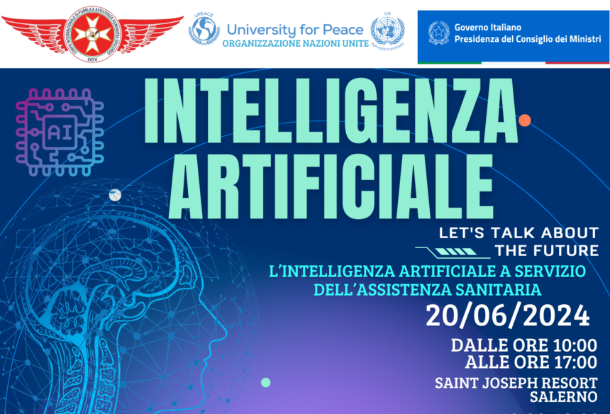 Convegno: L’Intelligenza Artificiale a servizio dell’Assistenza Sanitaria